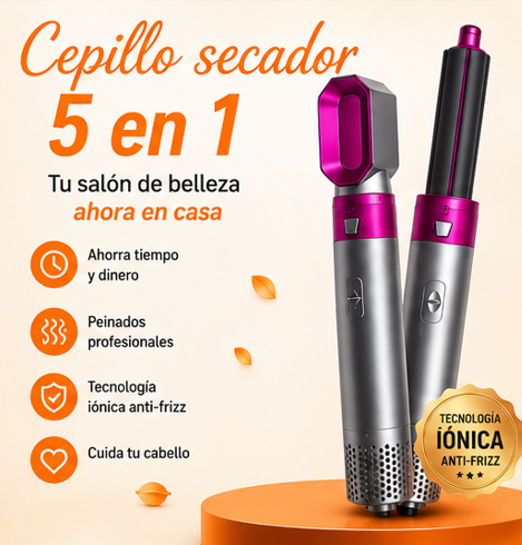 Cepillo Secador 5 en 1
