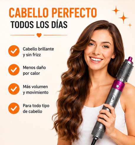 Cepillo Secador 5 en 1