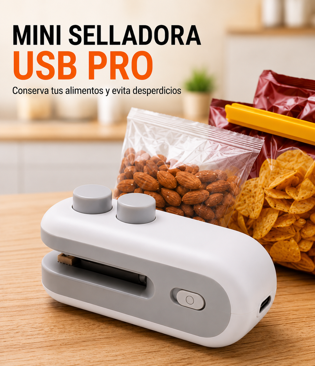 Mini selladora térmica portátil
